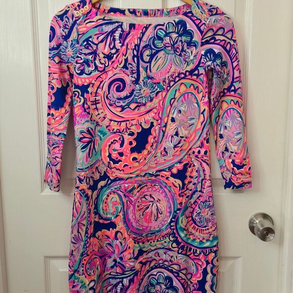 LillyโPulitzer Colorful Paisley Midi Dress - Picture 2 of 5